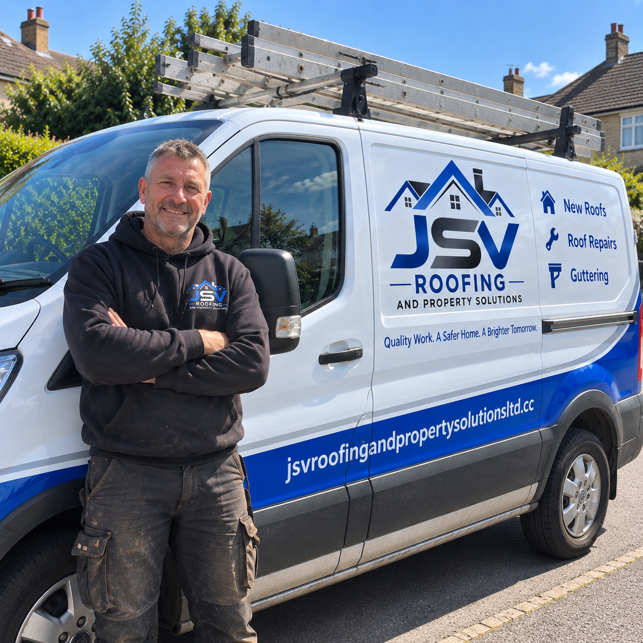 John, owner of JSV Roofing & Property Solutions Ltd